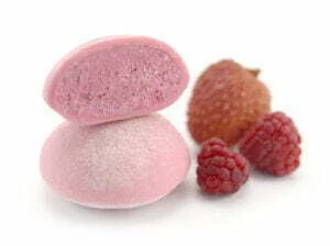 Lire la suite à propos de l’article Le mochi glacé français : framboise-litchi