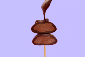 La fabrication des mochis glacés : mochi glacé chocolat