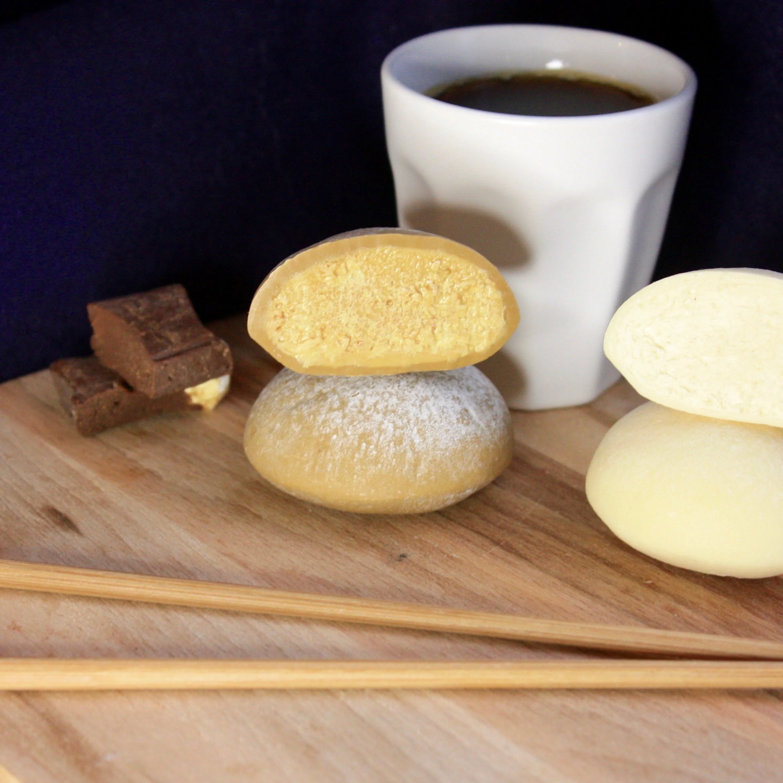Mochi glacé dessert traditionnel