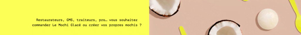 Le mochi glacé Caramel Beurre salé nouveauté de Tiliz fabricant de desserts glacés en France