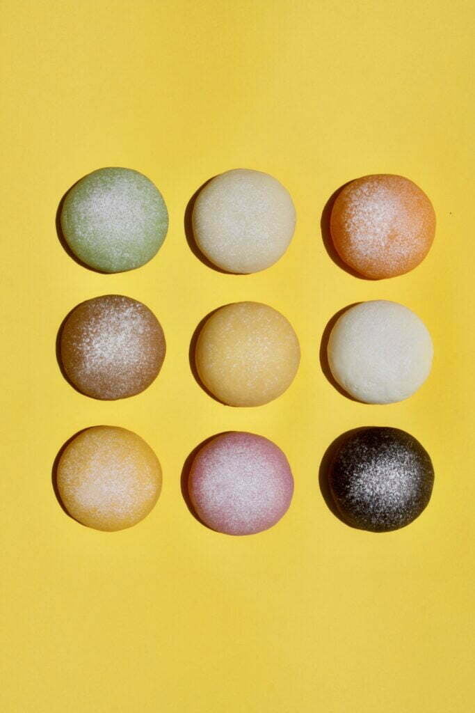 Les mochis glacés fruités