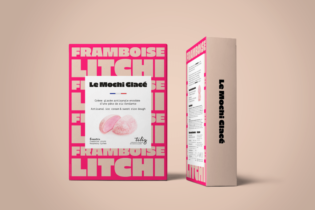 Le Mochi Glacé sur Deliveroo framboise litchi
