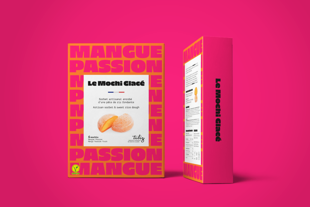 Le Mochi Glacé en supermarché : mangue passion